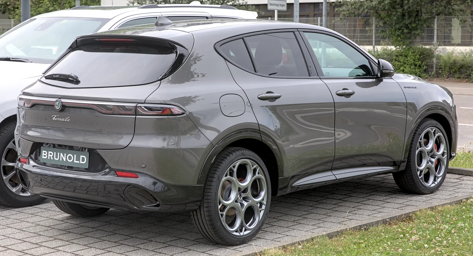 Alfa Romeo Tonale, вид сзади