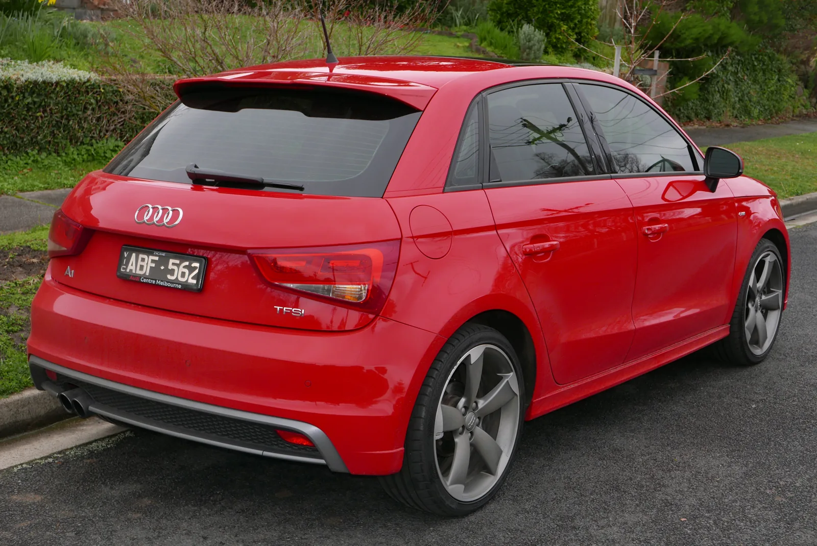 Audi A1 I Sportback 8X, задняя часть пятидверного кузова