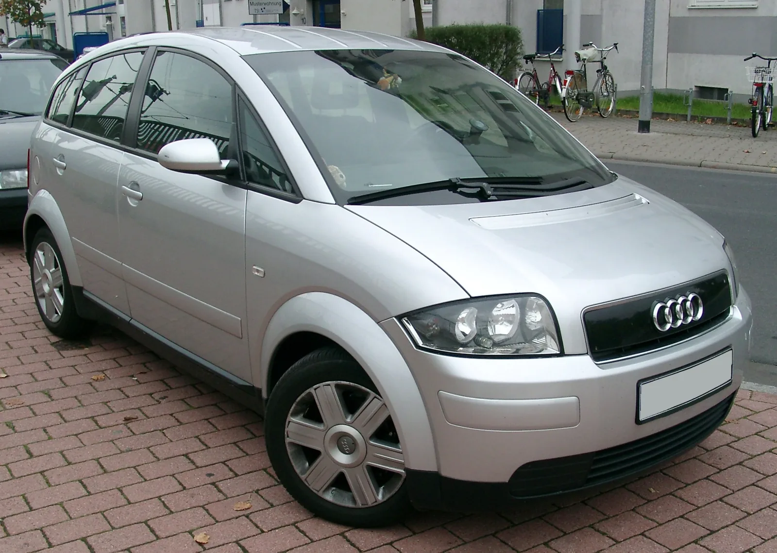 Audi A2 8Z, вид спереди