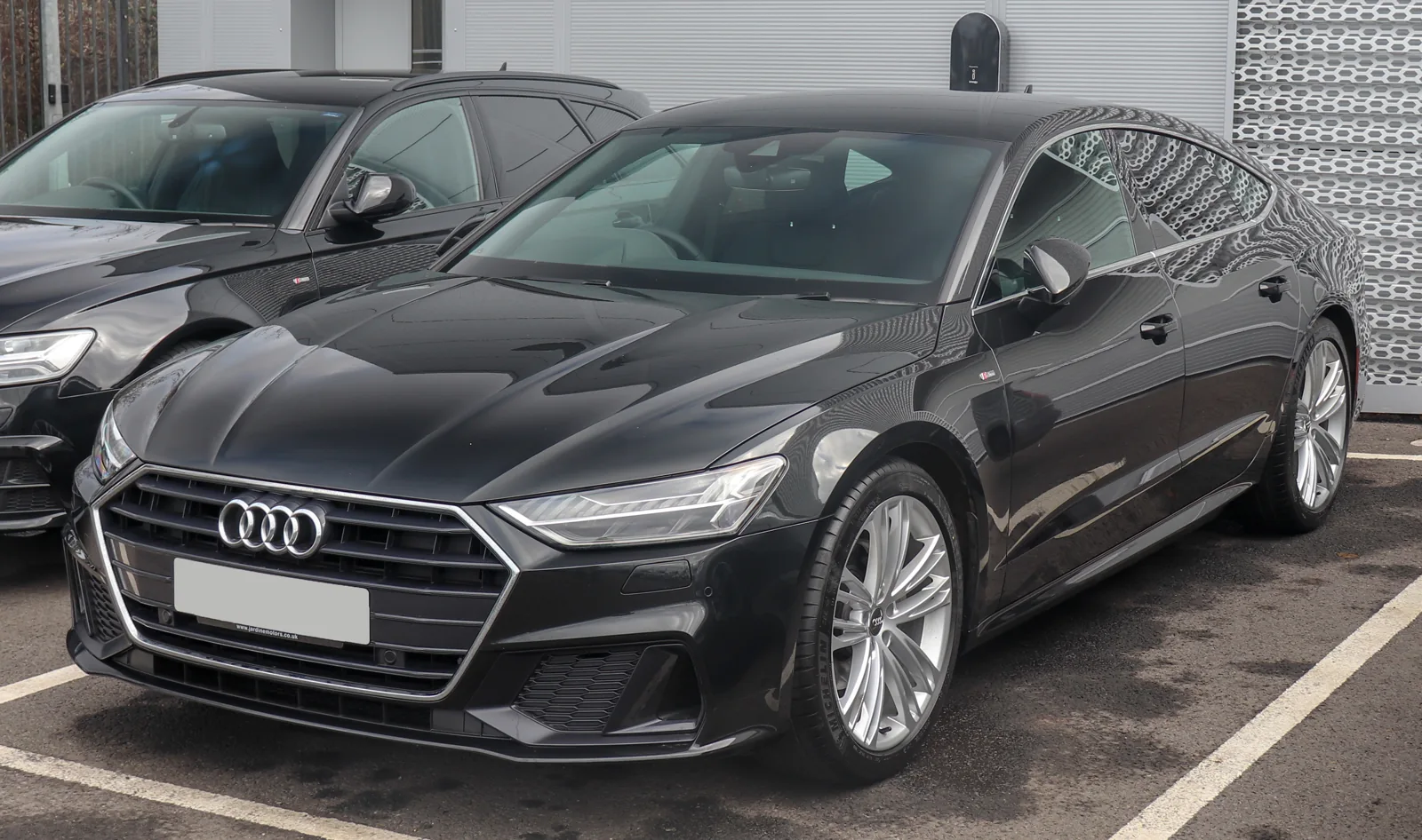 Audi A7 Sportback второго поколения, вид спереди