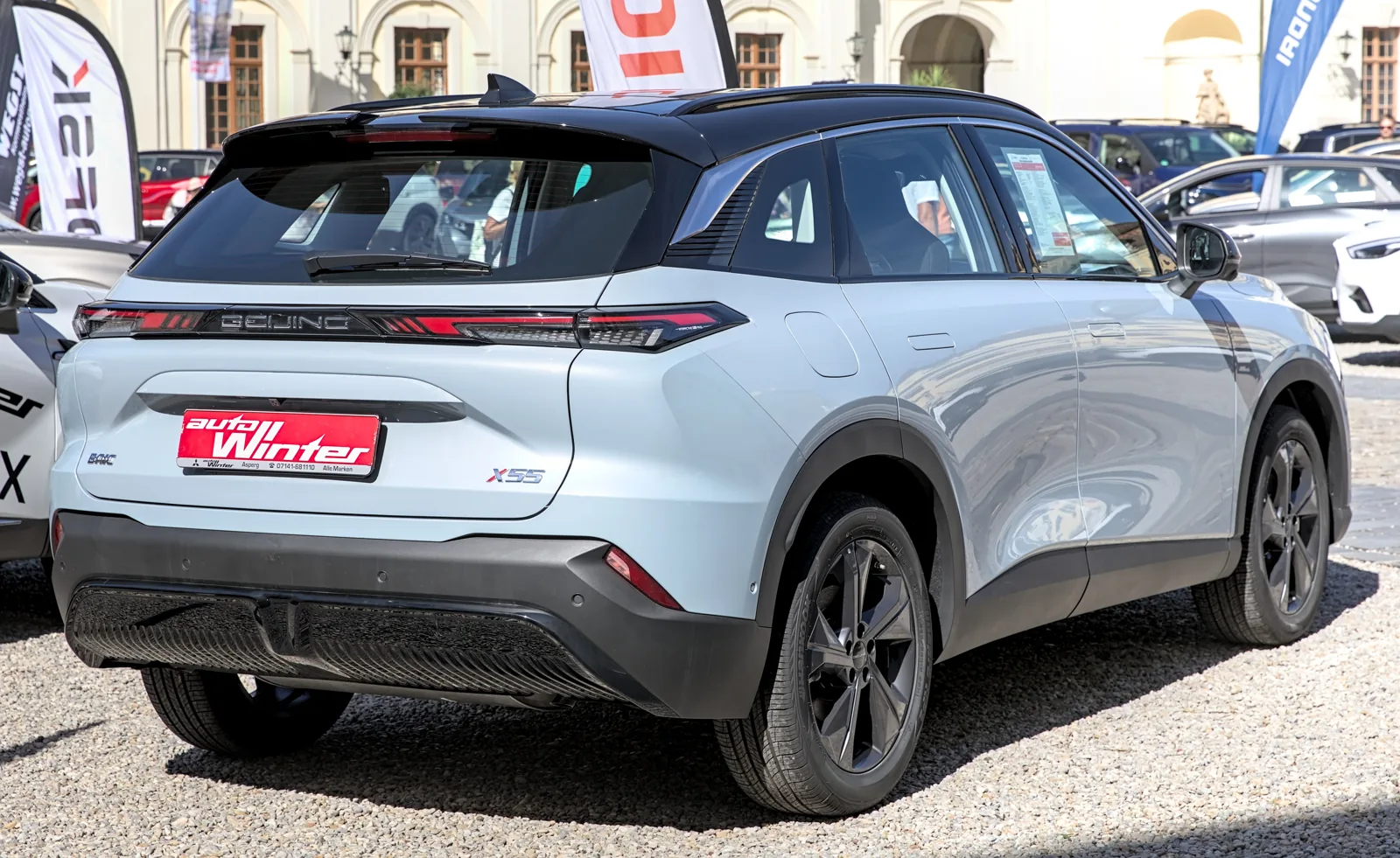 BAIC Beijing X55 второго поколения, вид сзади