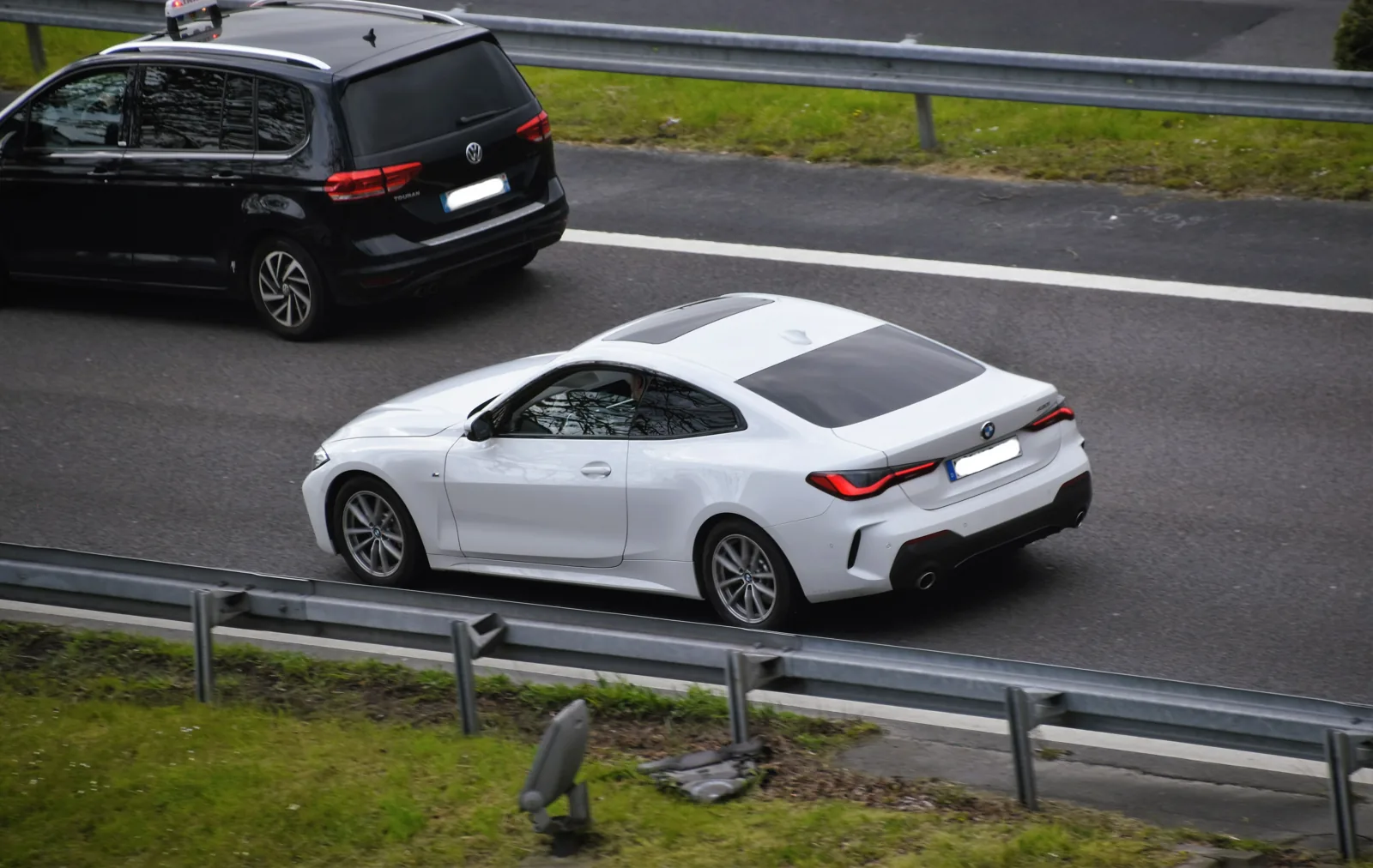 BMW 420i Coupe G22, вид сзади