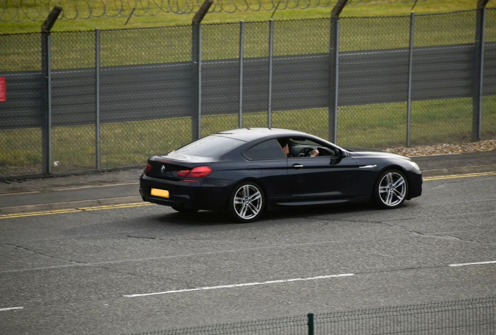 BMW 640d Coupe F13, вид сзади