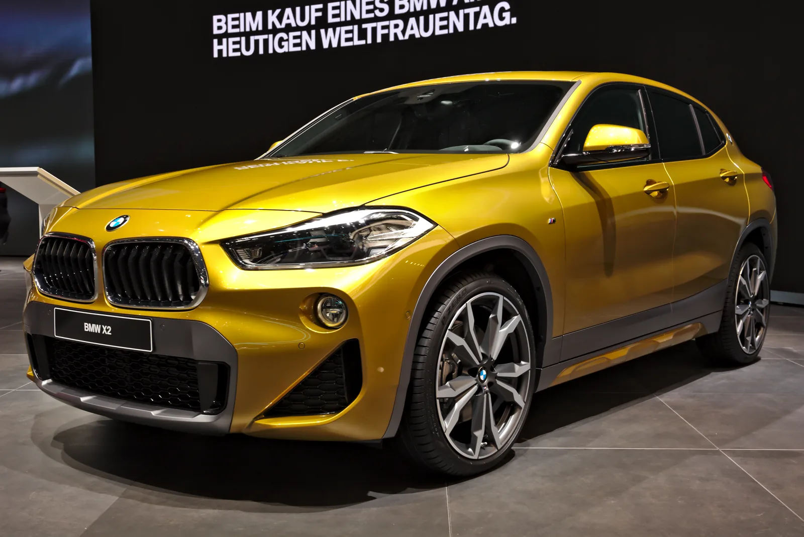 BMW X2 F39 M Sport X на Женевском автосалоне 2018 года