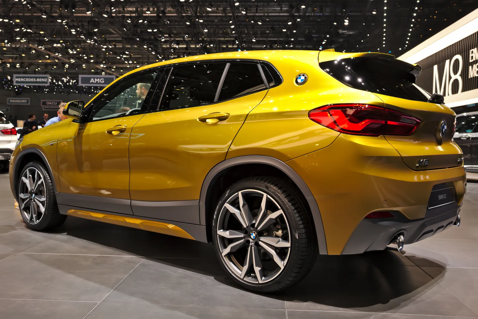BMW X2 F39 M Sport X, вид сзади