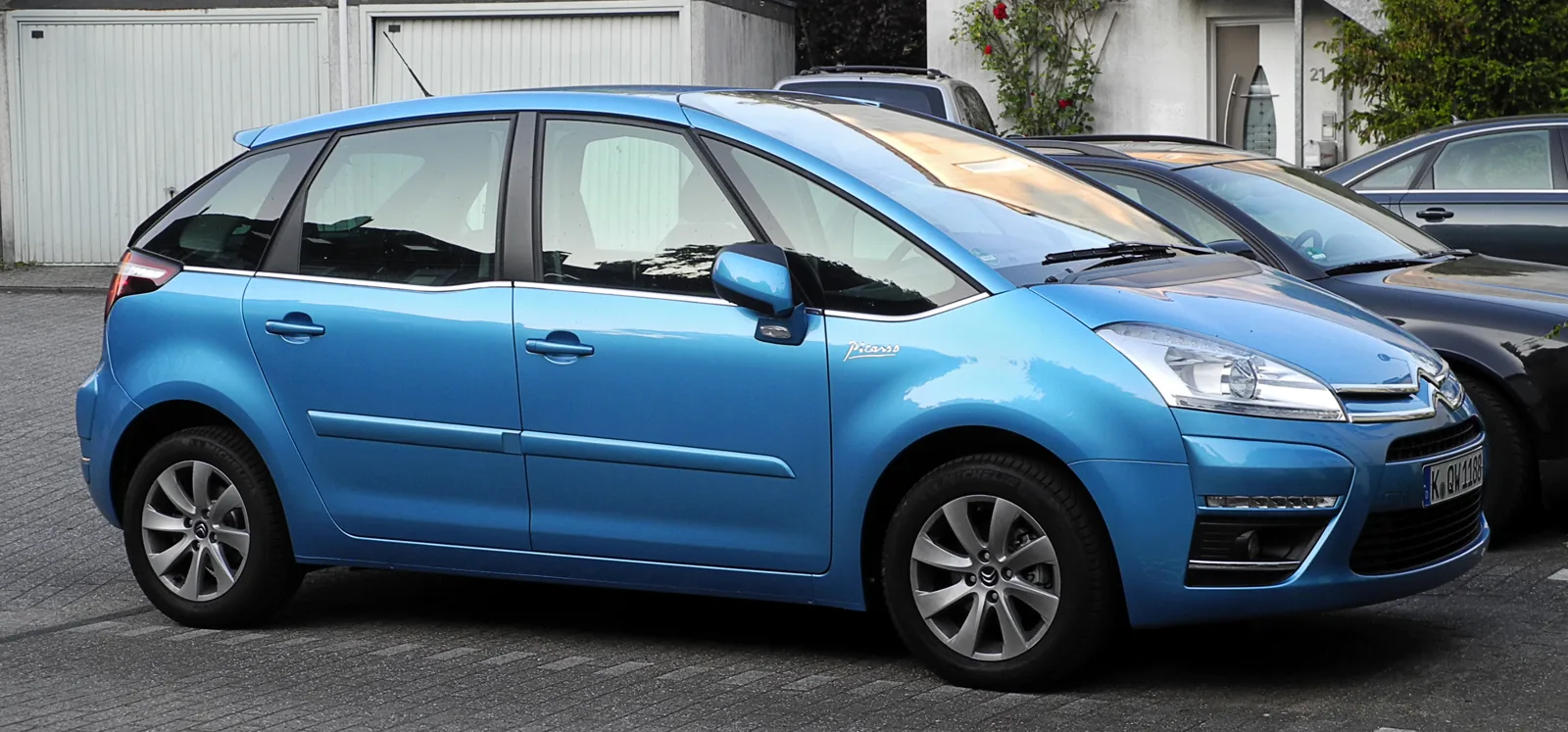 Пятиместный Citroën C4 Picasso I после рестайлинга