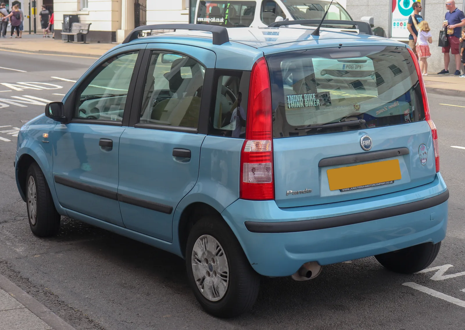Fiat Panda 169, вид сзади