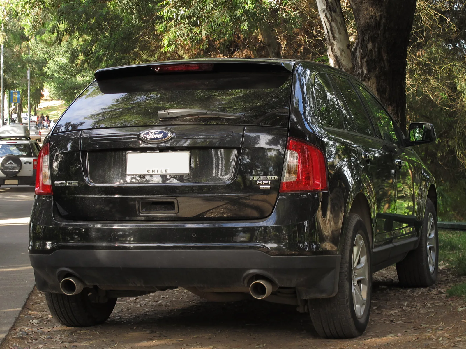 Ford Edge I SEL AWD, вид сзади