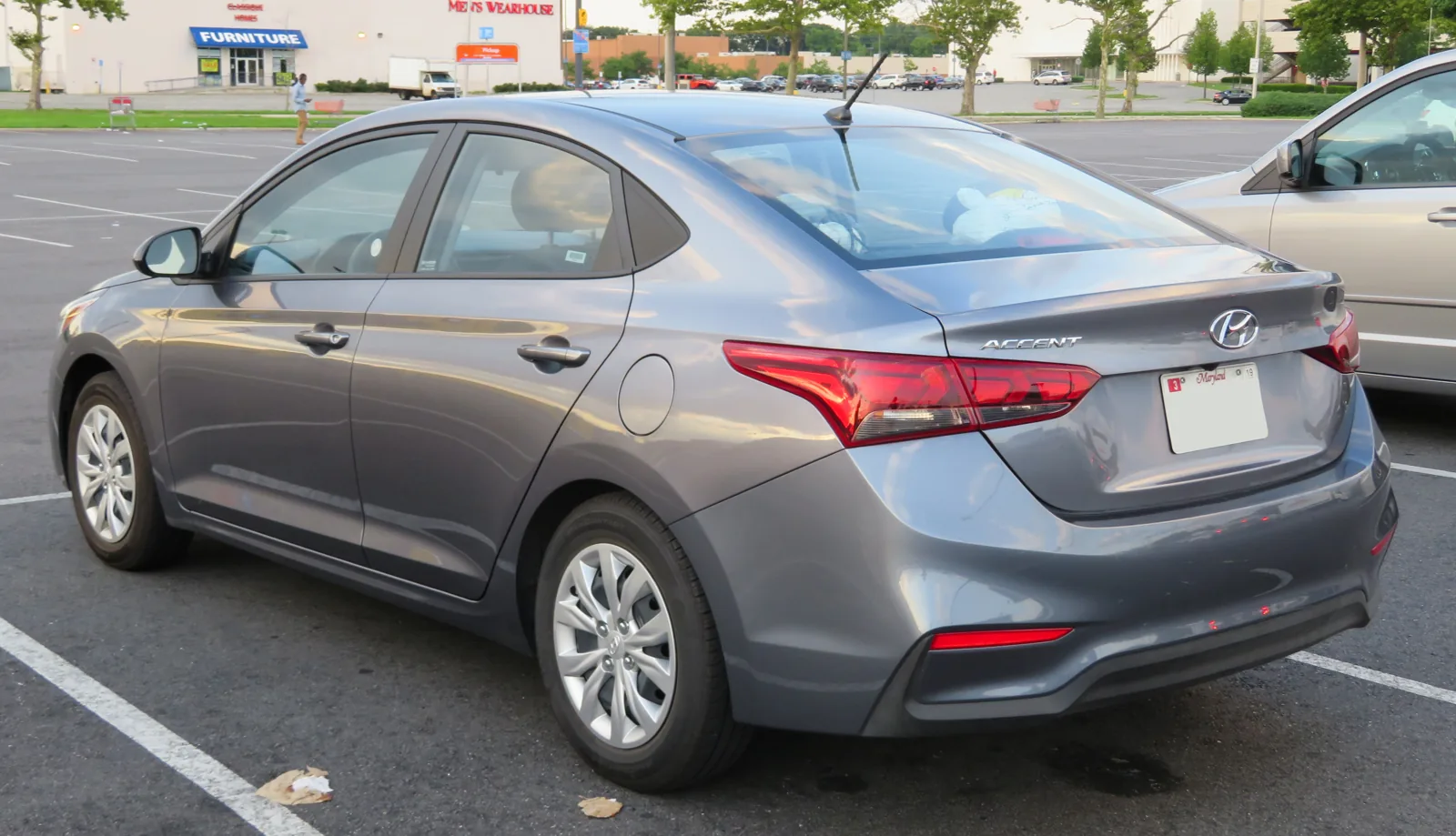 Hyundai Accent HC MY2018, вид сзади