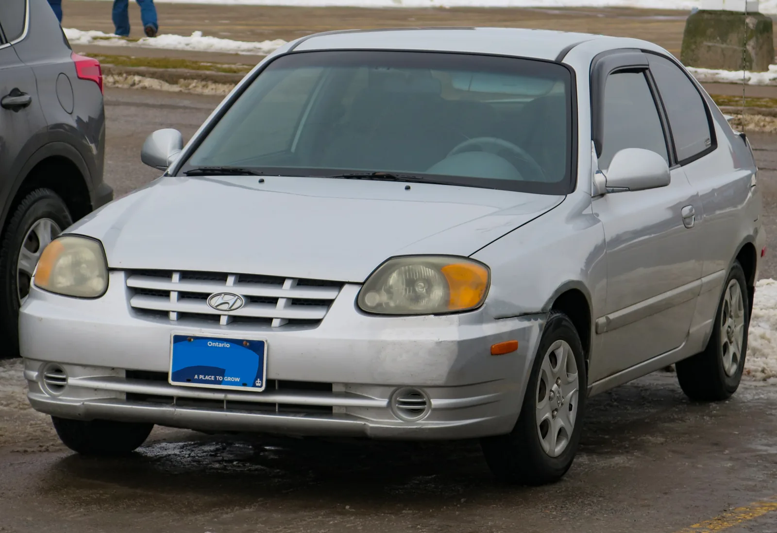 Hyundai Accent GS LC 2005 года, вид спереди