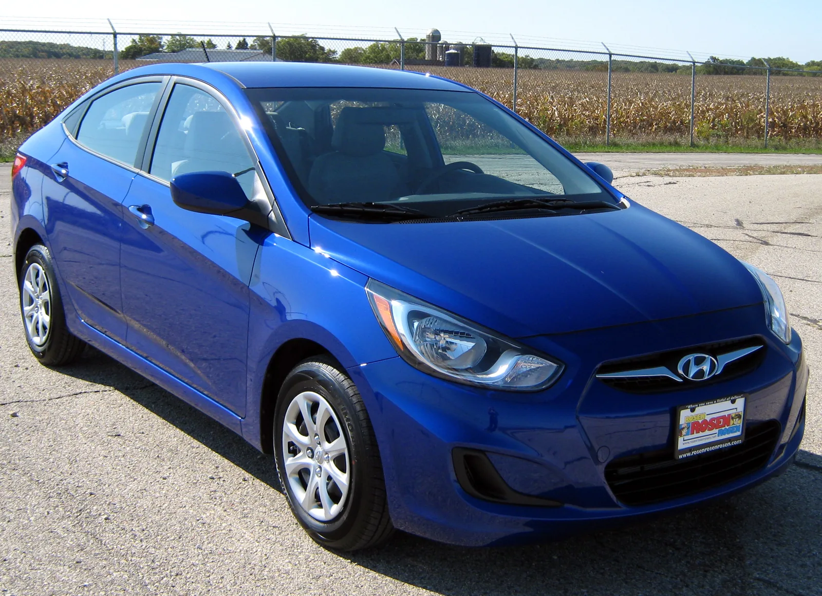 Американский Hyundai Accent GLS RB MY2012