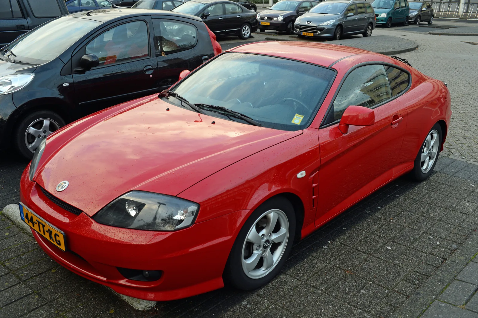 Hyundai Coupe / Tiburon GK 2005 года после первого обновления