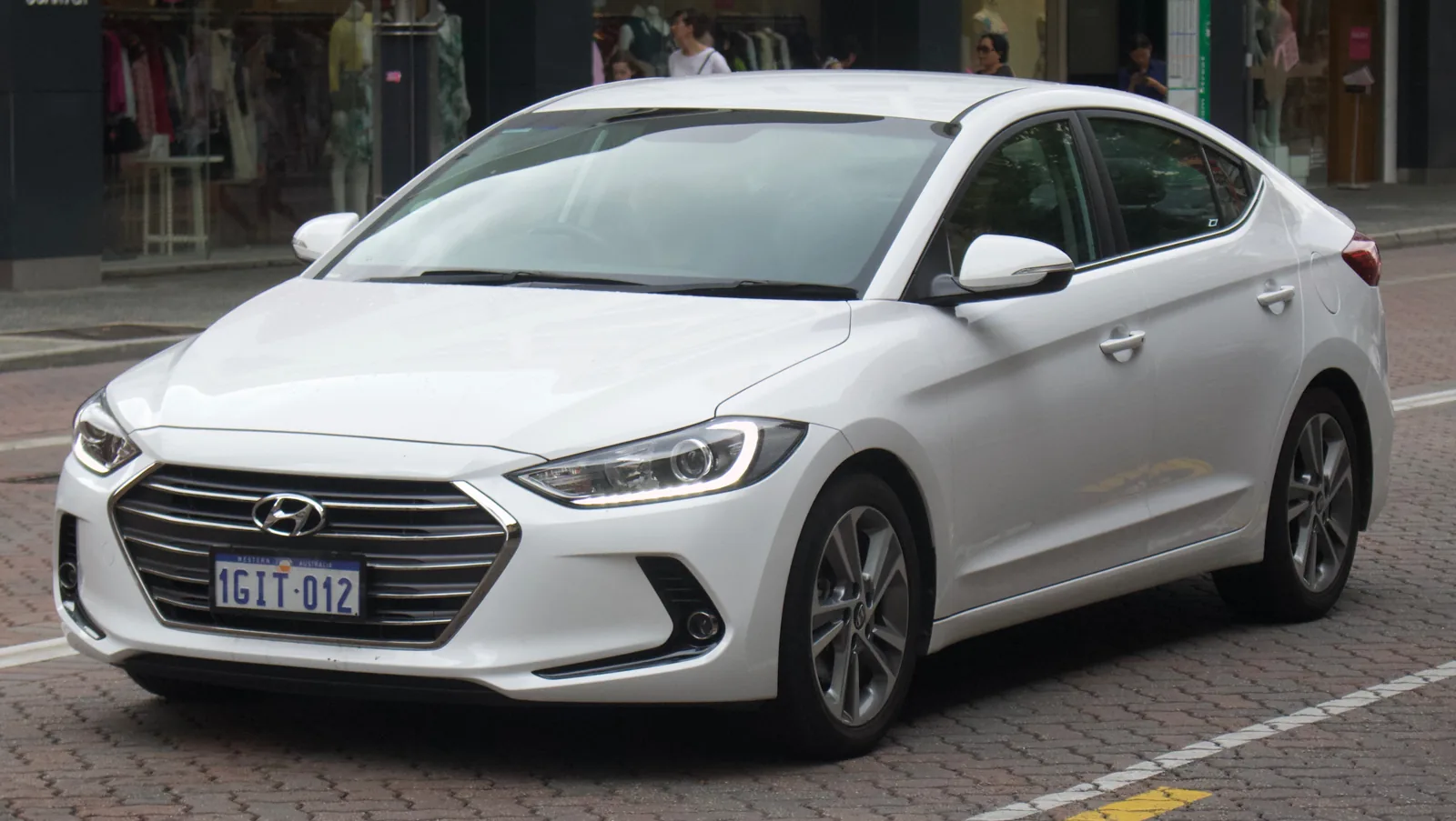 Hyundai Elantra AD Elite 2017 года, вид спереди