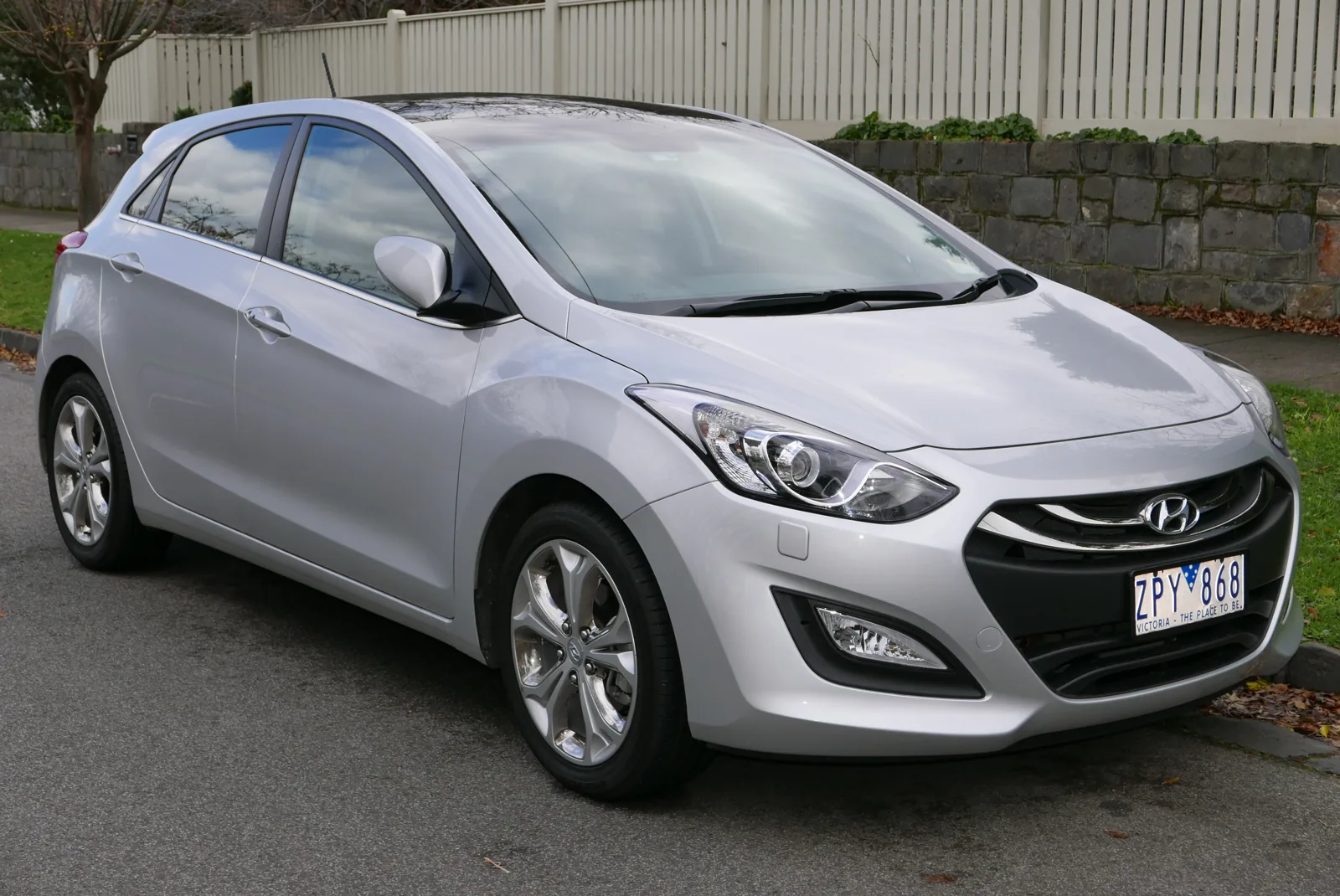 Hyundai i30 GD Premium MY2013 в Австралии, вид спереди