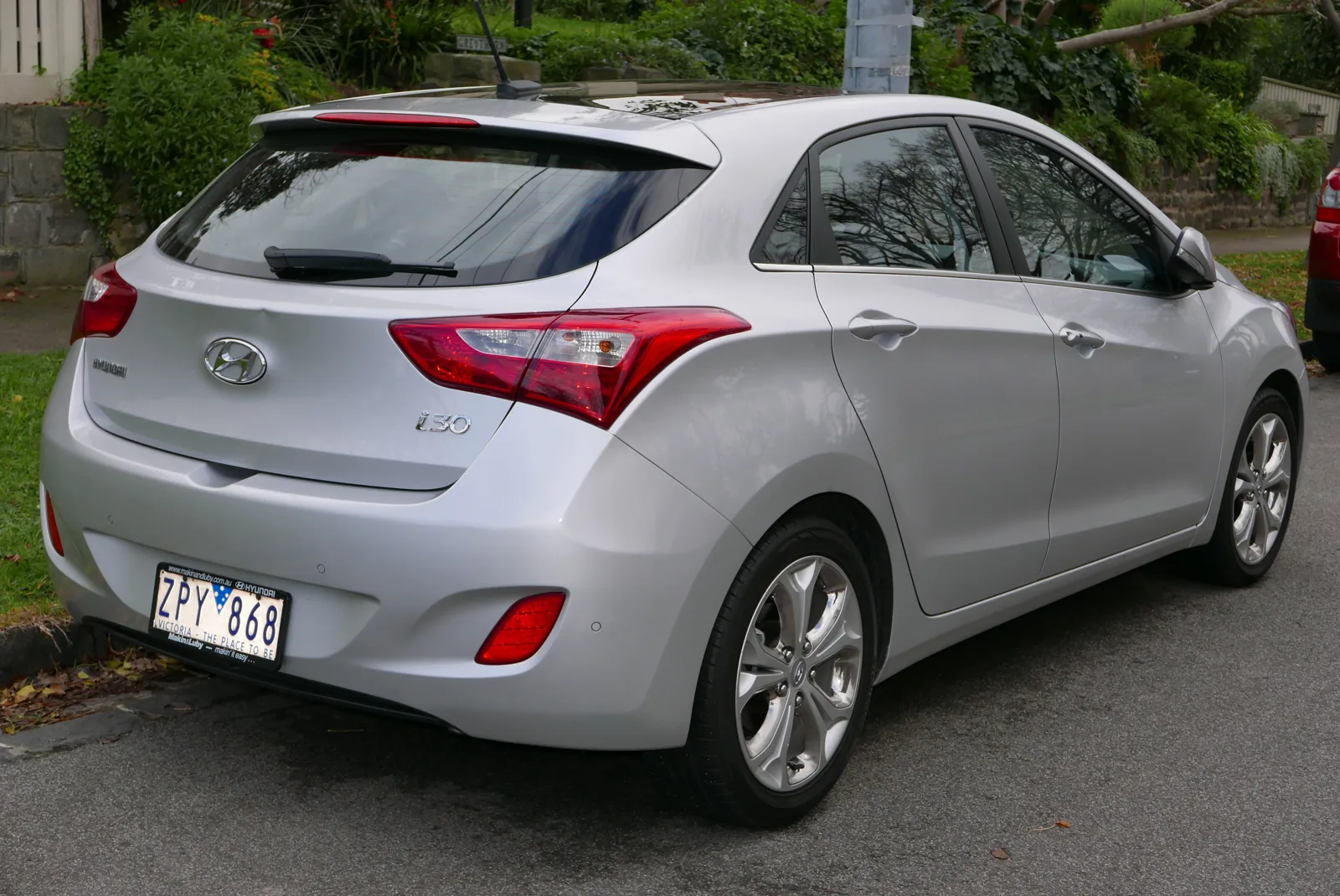 Hyundai i30 GD Premium, вид сзади