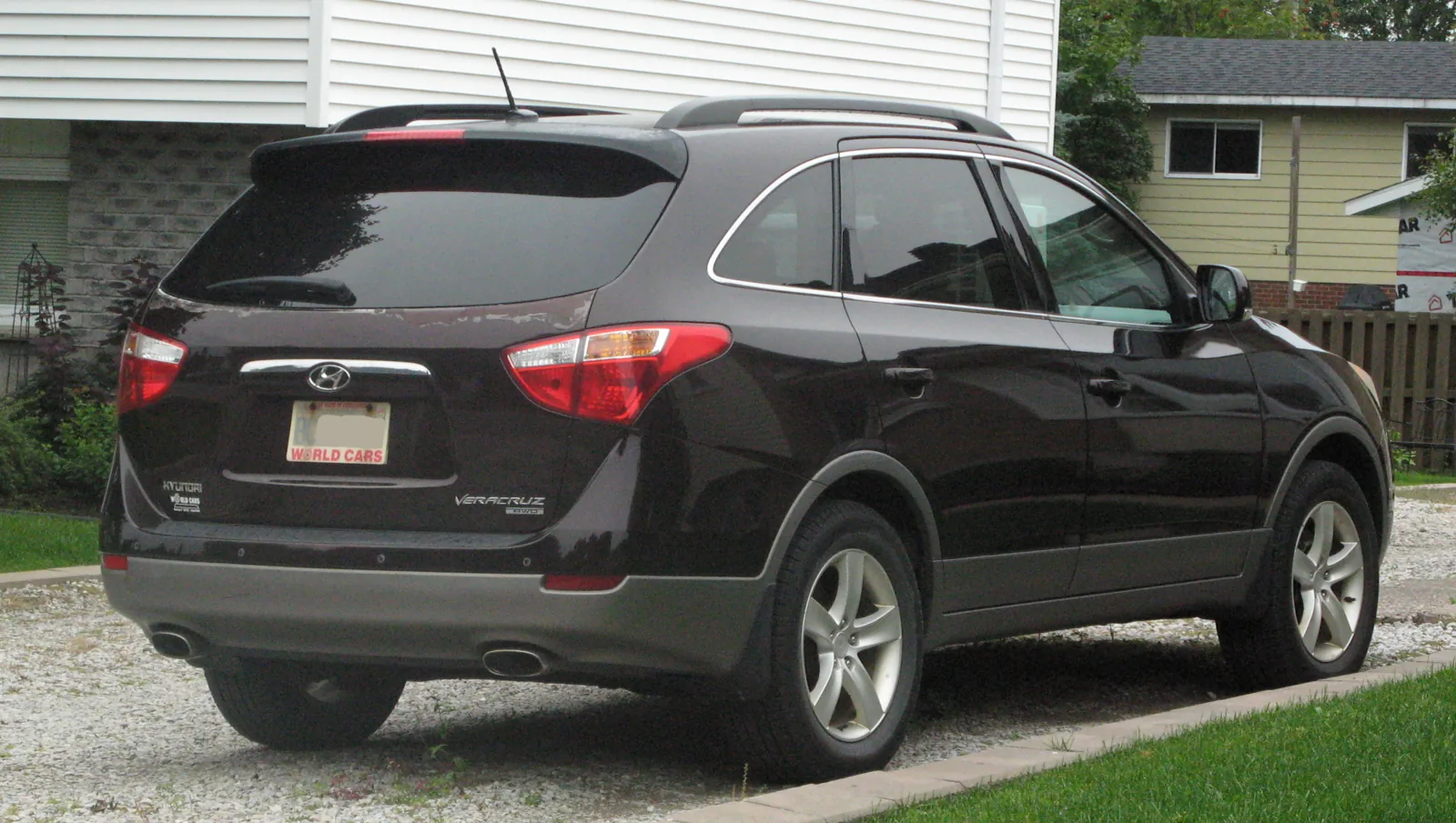 Hyundai Veracruz EN 2008 года, вид сзади