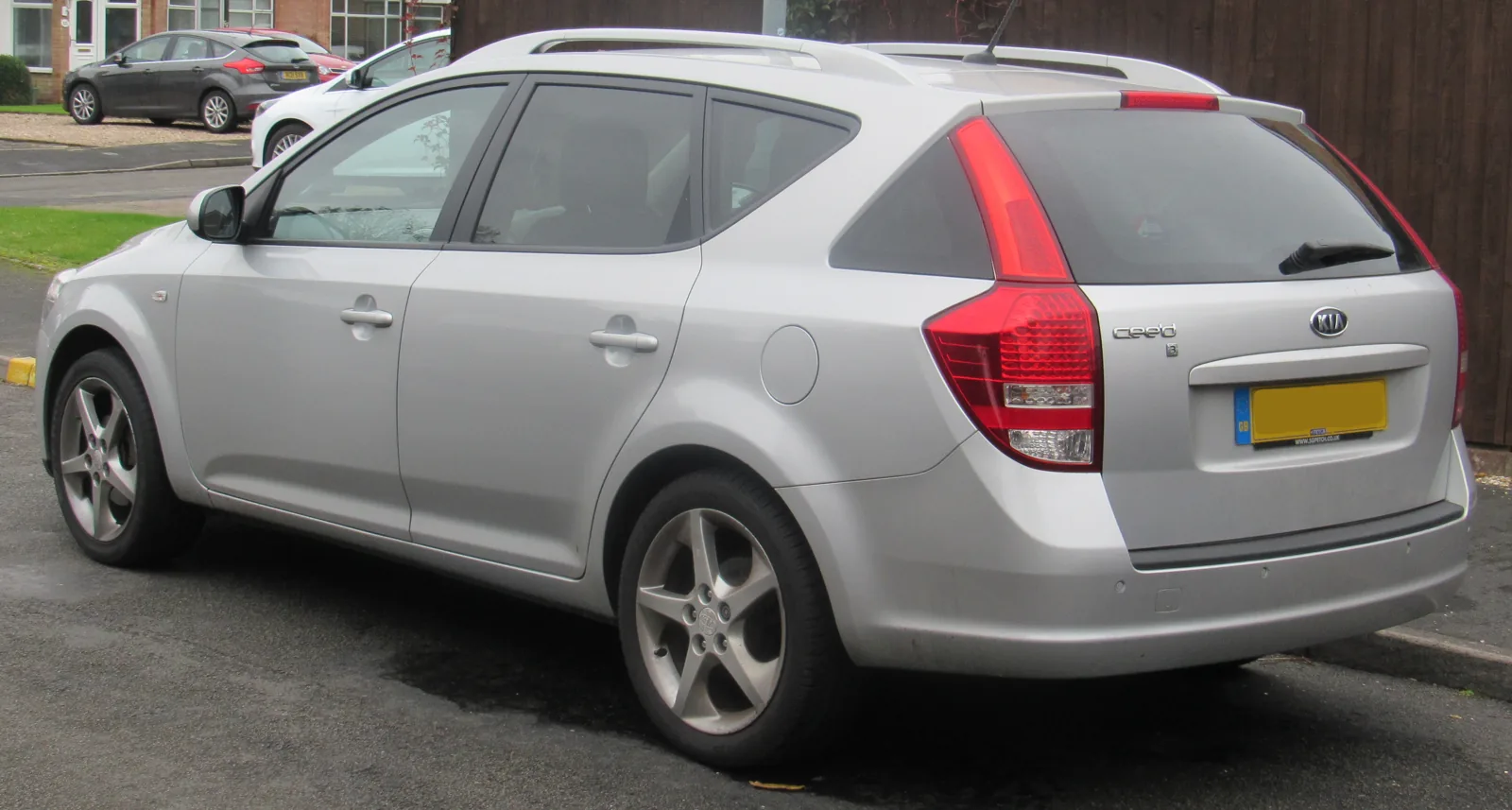 Обновлённый Kia cee’d SW ED, вид сзади