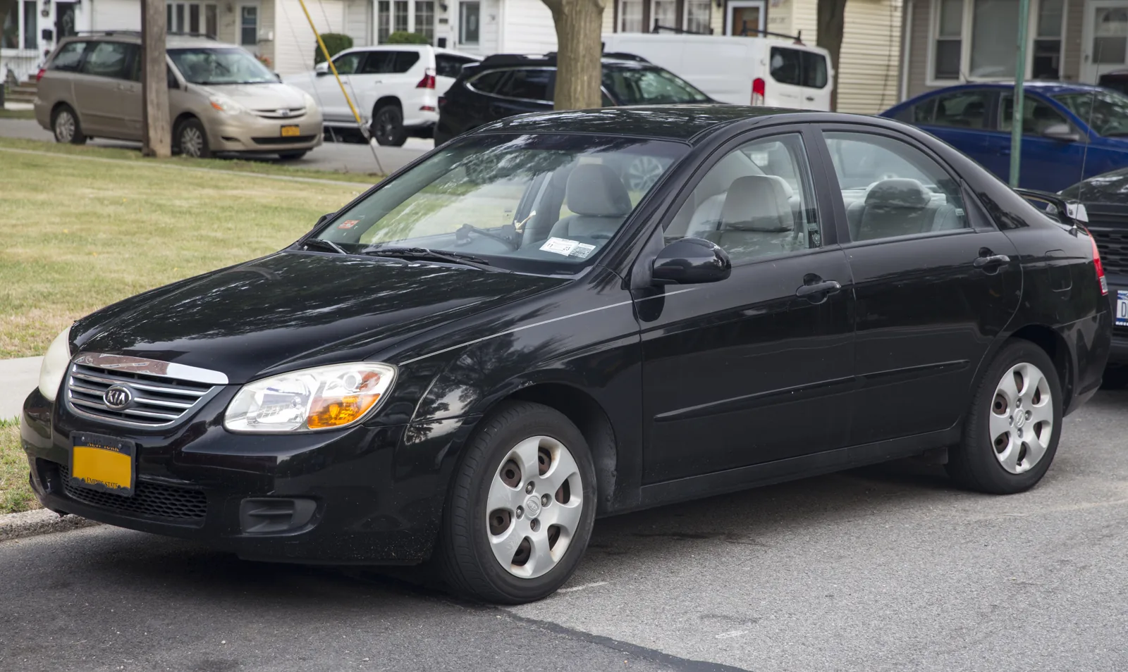Американская Kia Spectra EX LD MY2008