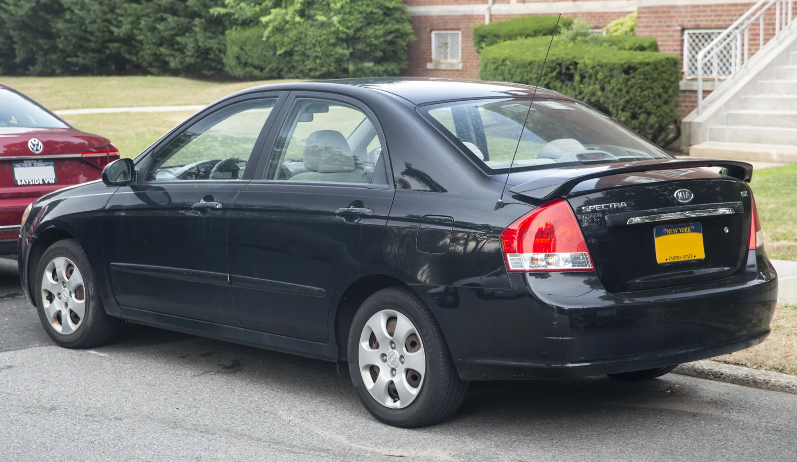 Kia Spectra EX LD MY2008, вид сзади