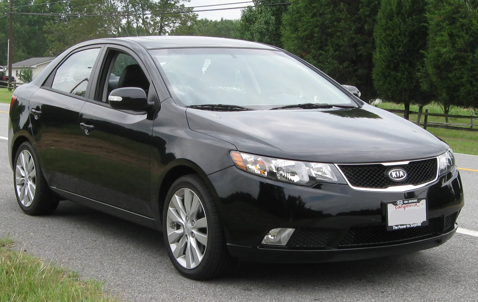 Американская Kia Forte SX TD MY2010