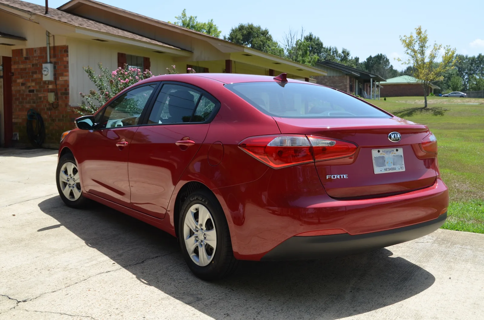 Kia Forte YD MY2015, вид сзади
