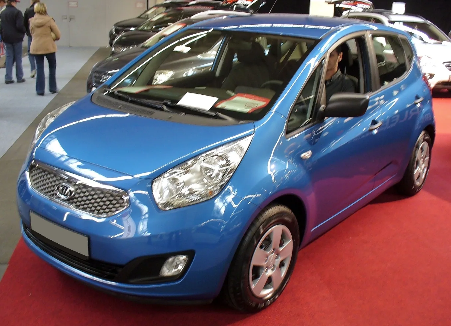Ранняя Kia Venga Vision на выставке в Эрфурте