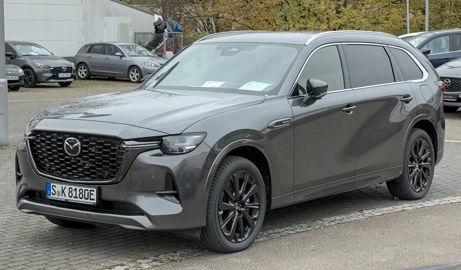 Mazda CX-80 PHEV в Германии