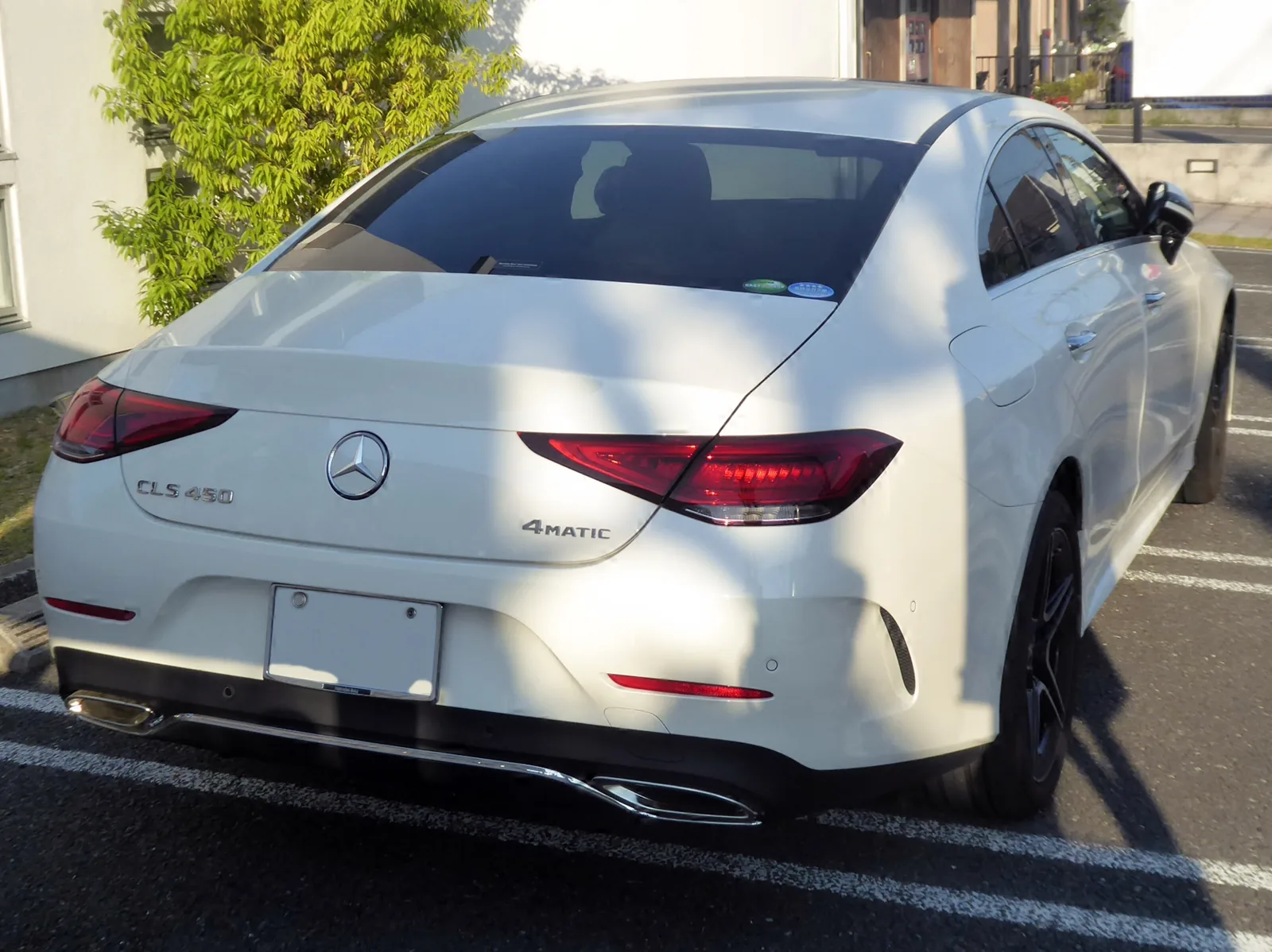 Mercedes-Benz CLS 450 4MATIC C257, вид сзади