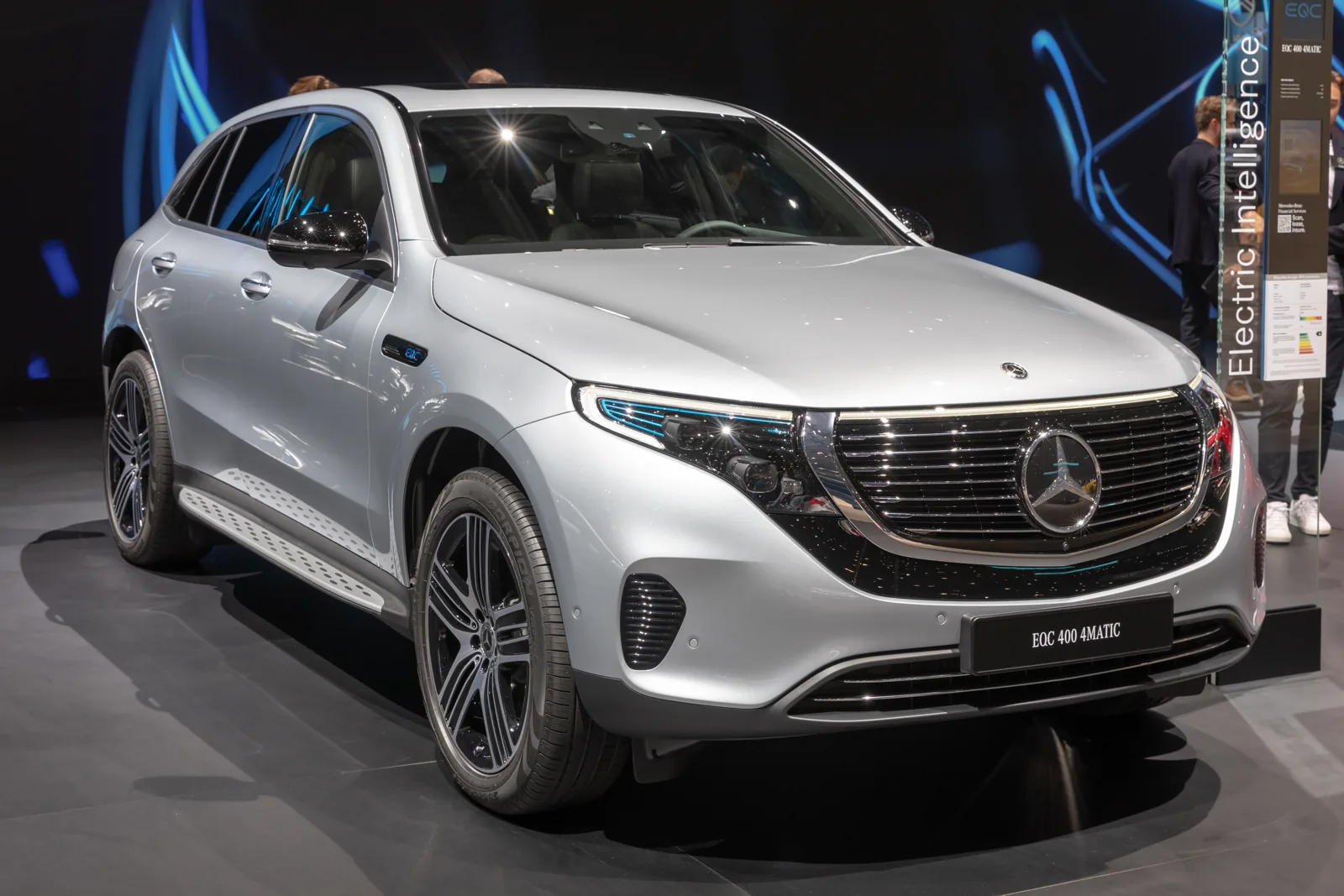 Mercedes-Benz EQC 400 на Женевском автосалоне 2019 года
