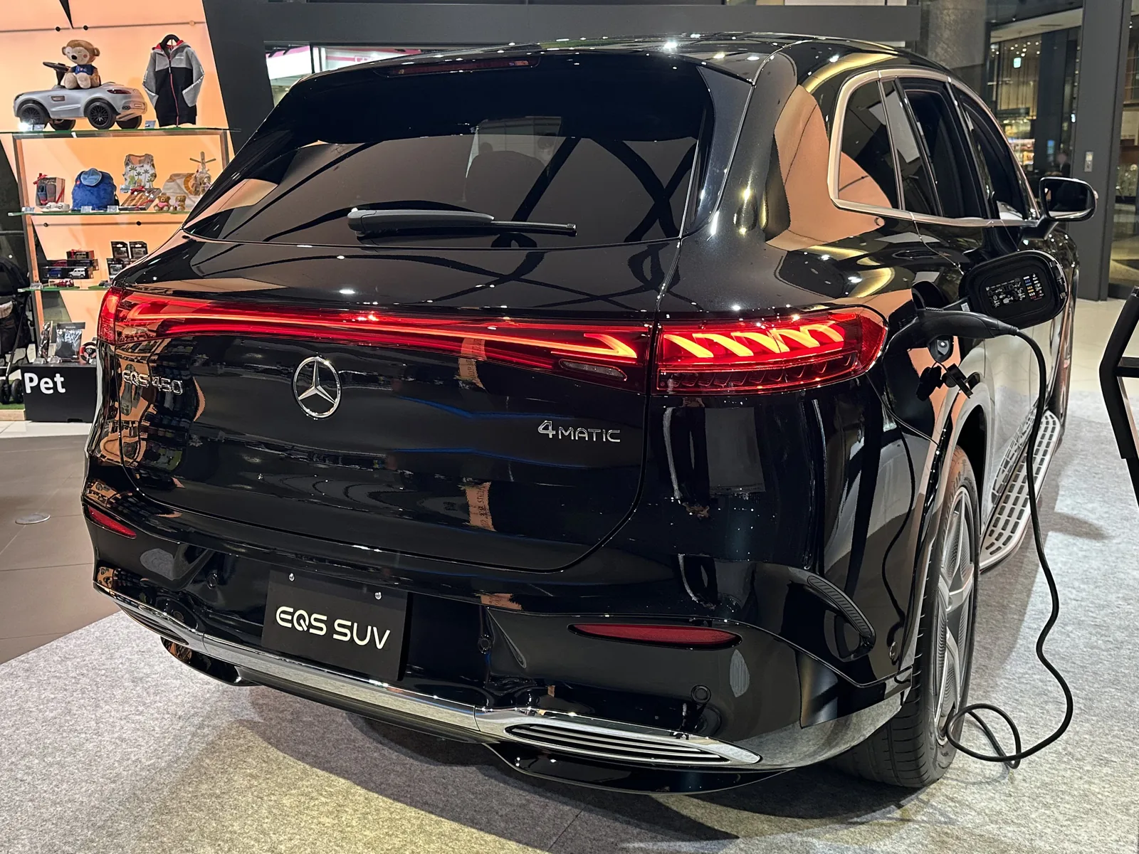 Mercedes-Benz EQS 450 4MATIC SUV сзади