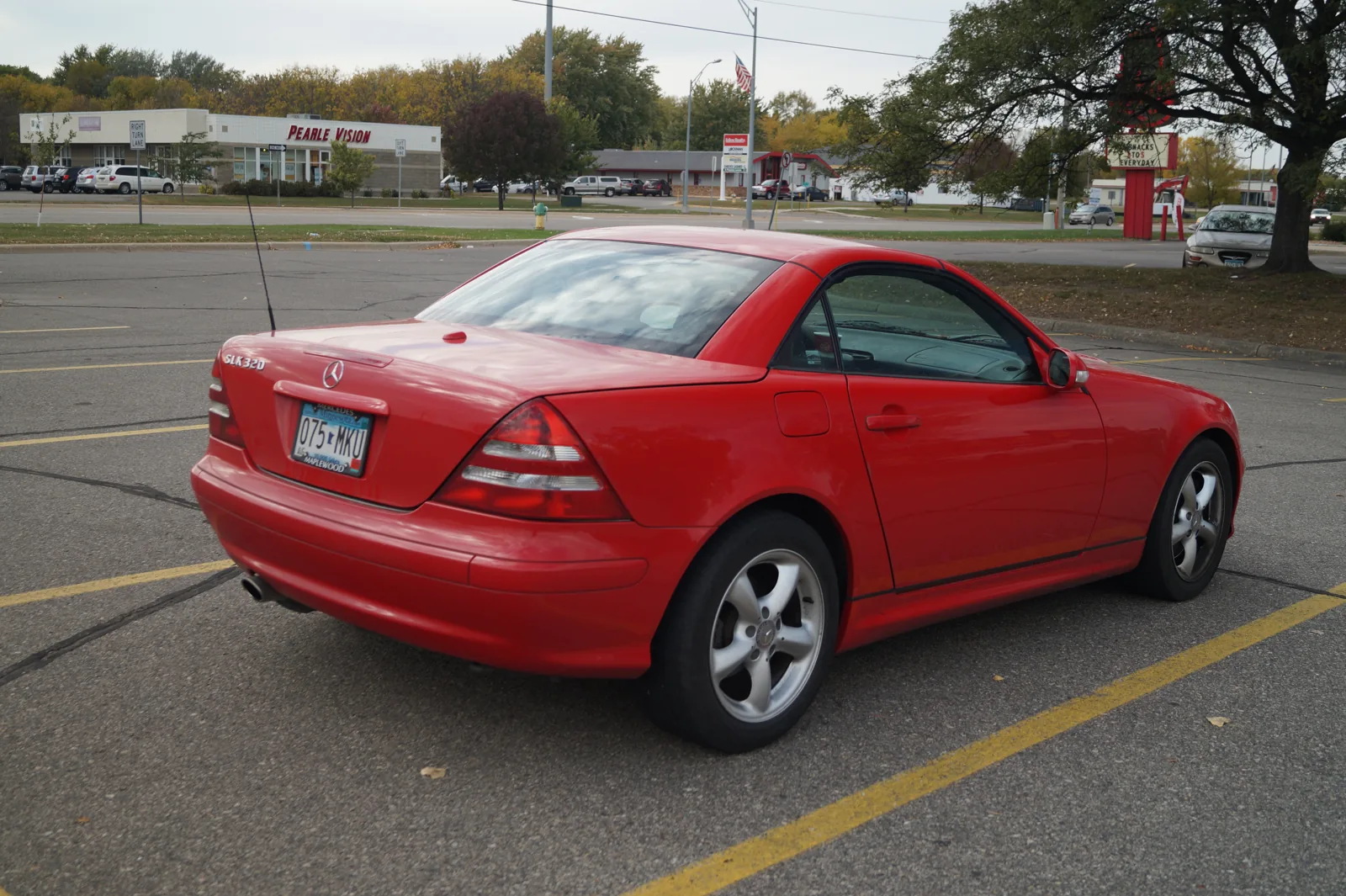 Mercedes-Benz SLK 320 R170 сзади