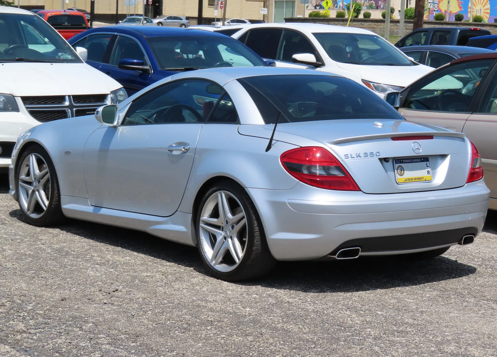 Mercedes-Benz SLK 350 R171 сзади