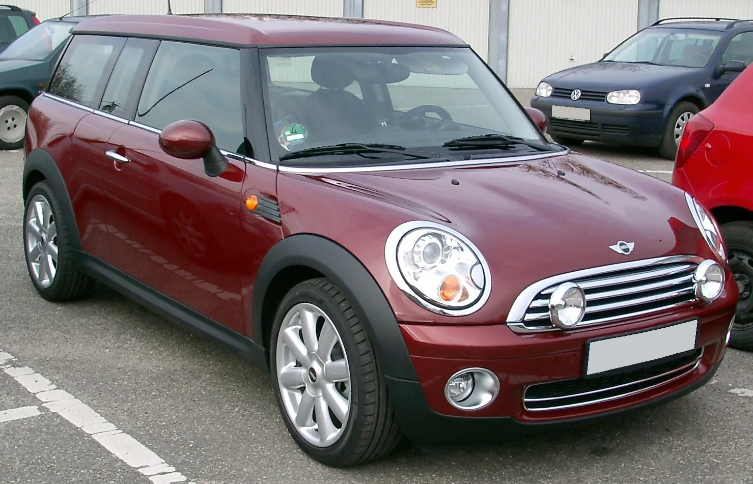 MINI Clubman R55, вид спереди