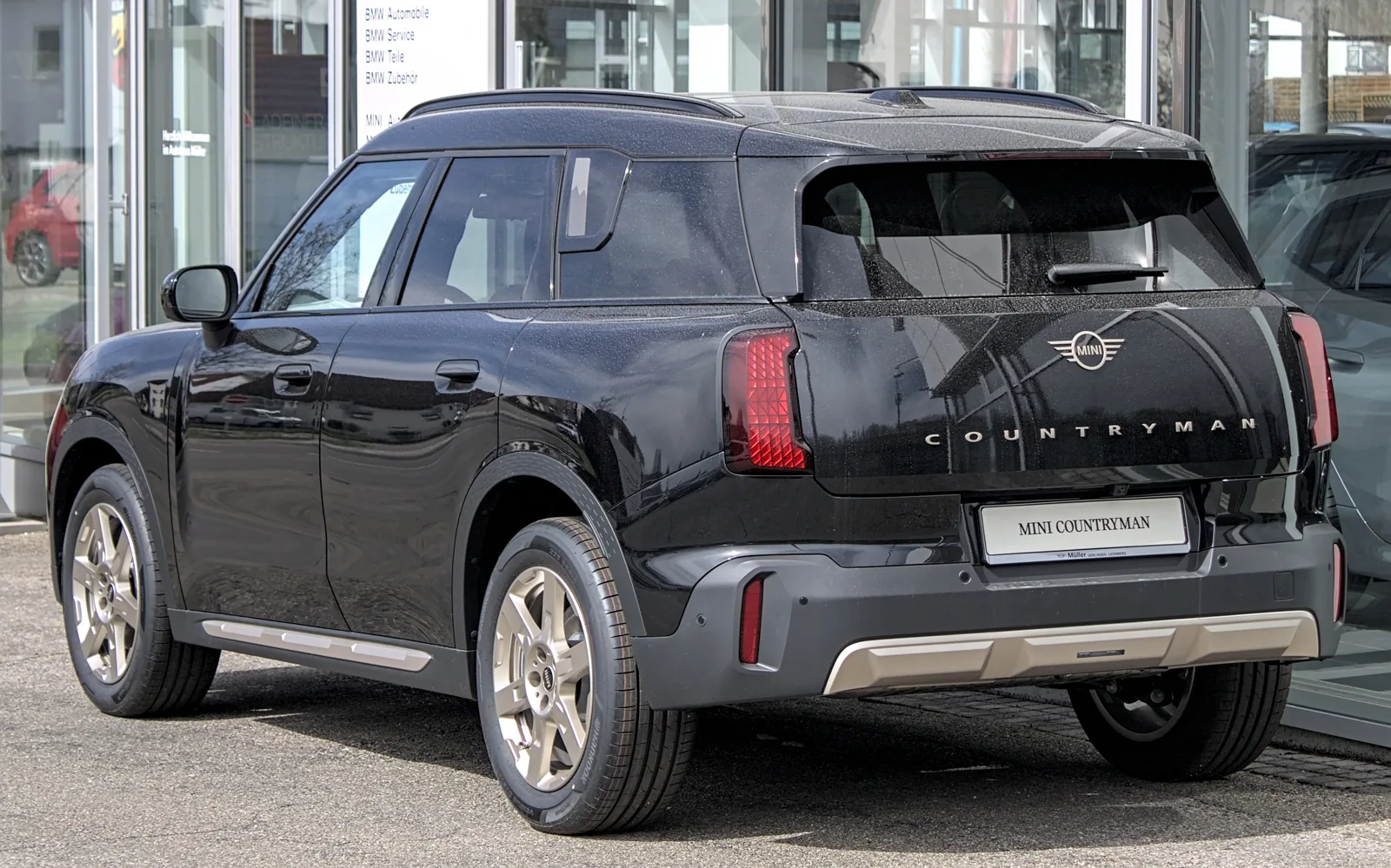 MINI Countryman U25, вид сзади