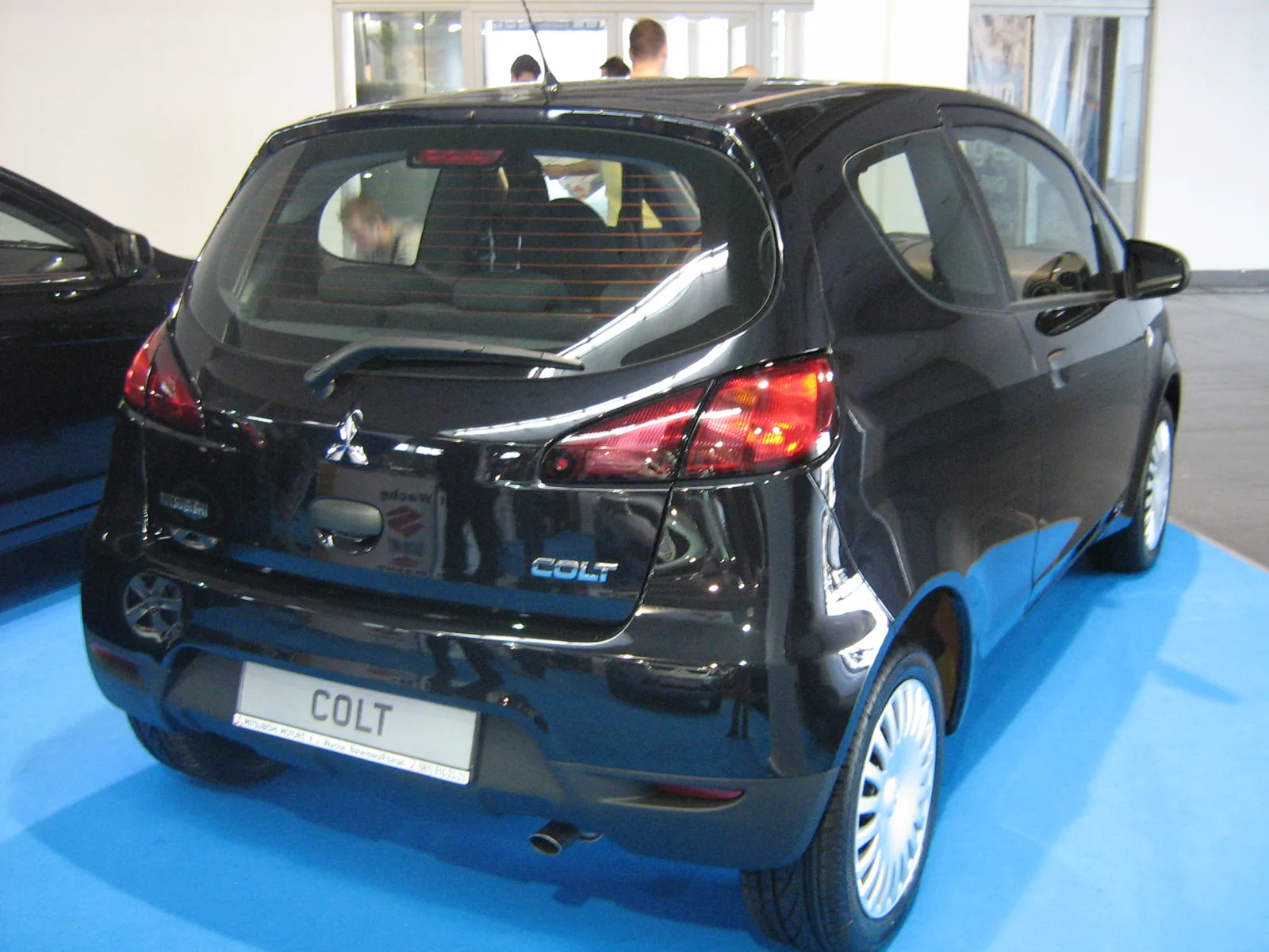 Mitsubishi Colt Z30 после рестайлинга, вид сзади