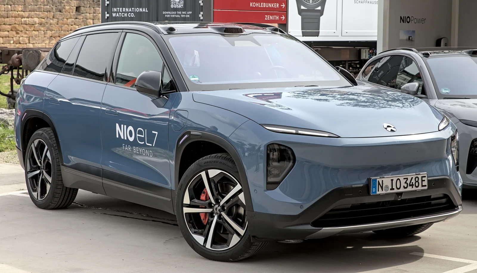 NIO EL7 у Motorworld Munich, вид спереди