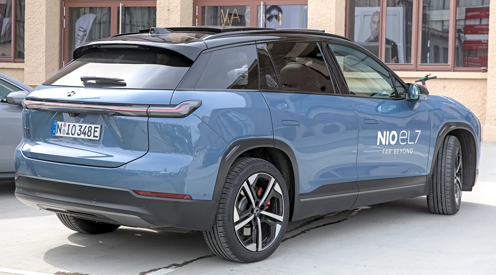 NIO EL7, вид сзади