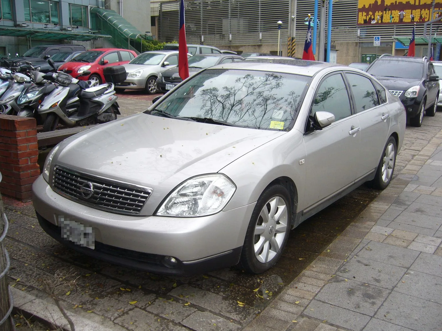 Nissan Teana J31 до обновления, вид спереди