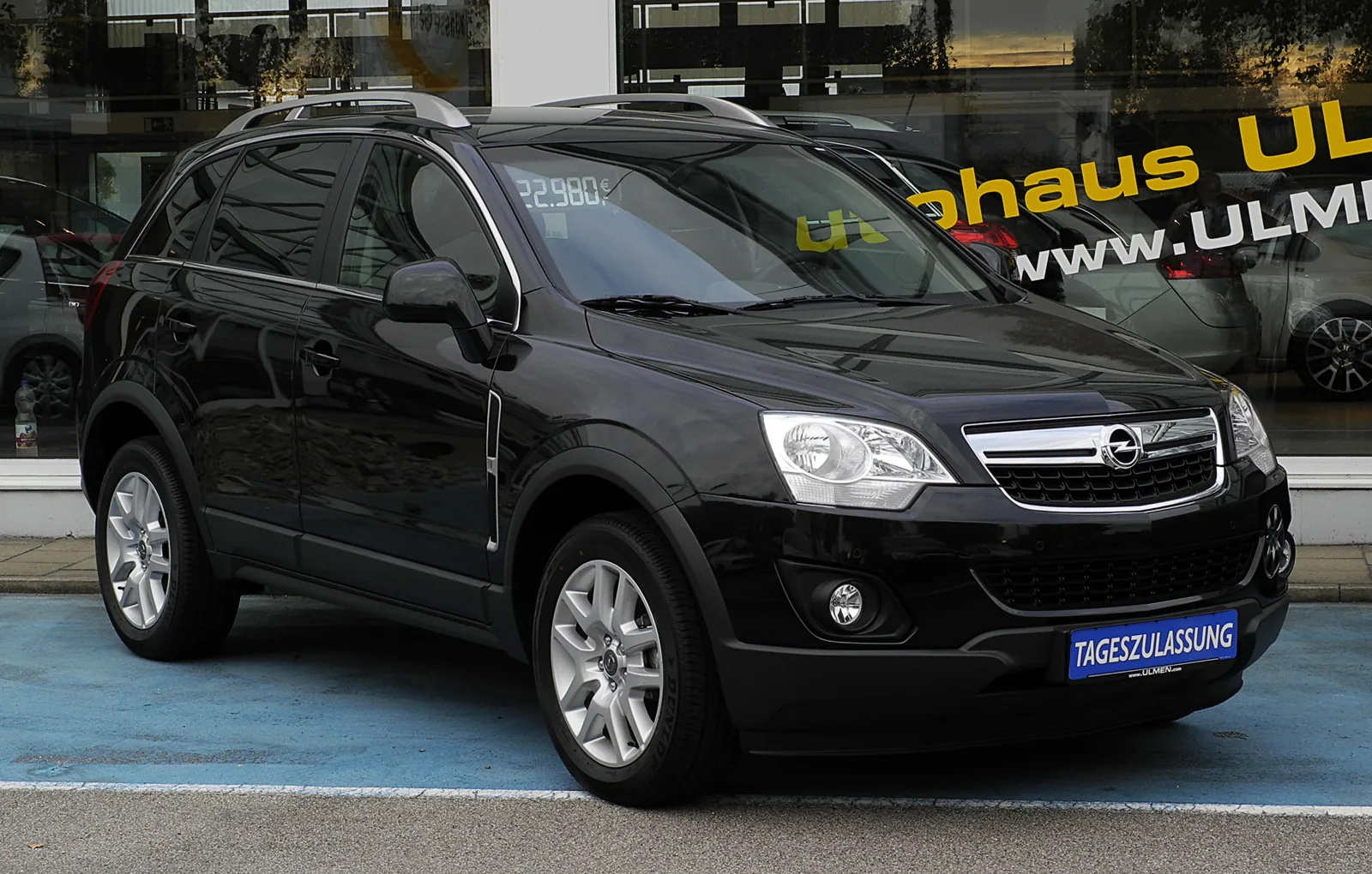 Opel Antara после рестайлинга 2011 года