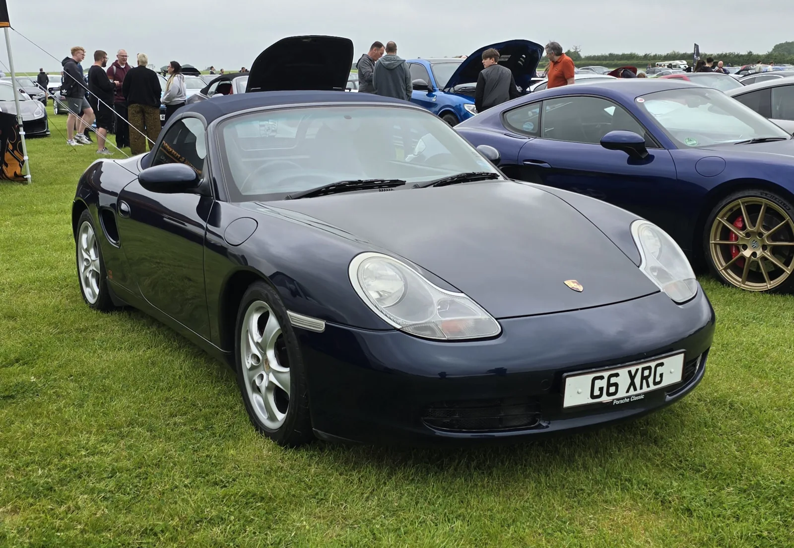 Porsche Boxster 986 2000 года, вид спереди