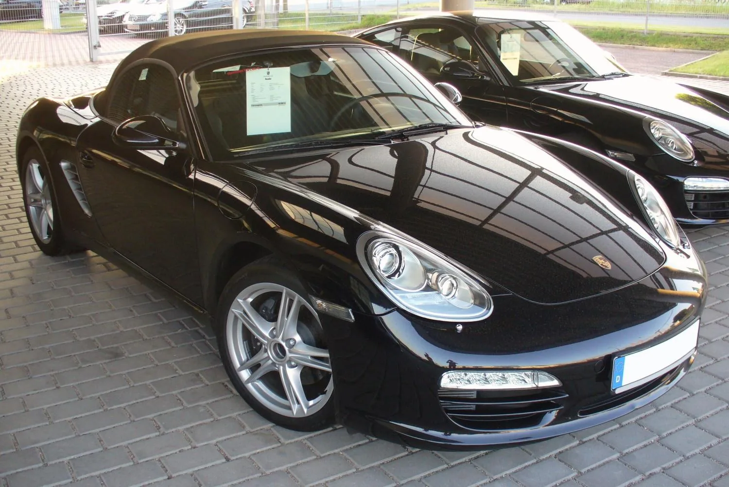 Porsche Boxster 987 после рестайлинга, вид спереди
