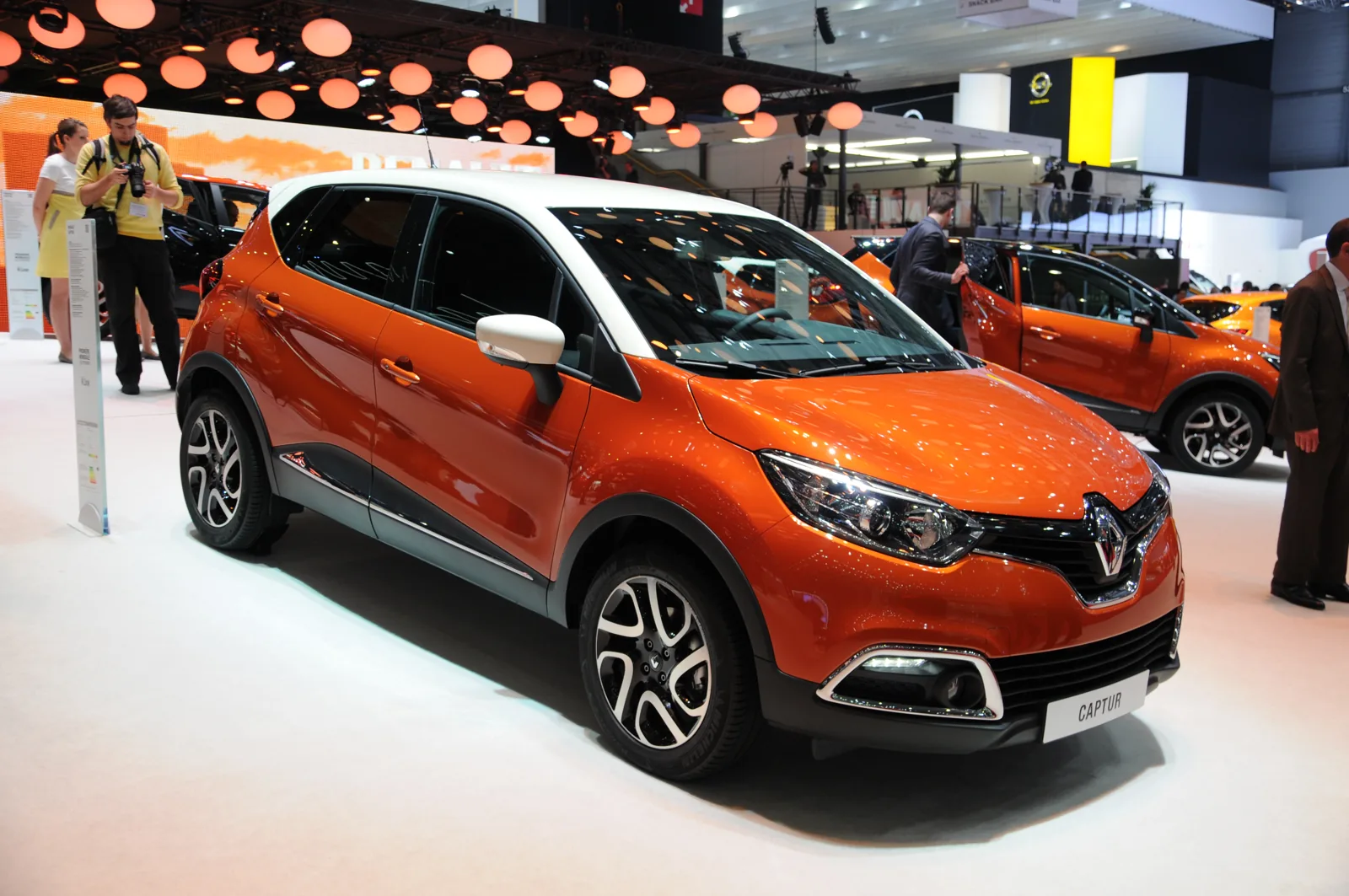 Европейский Renault Captur первого поколения
