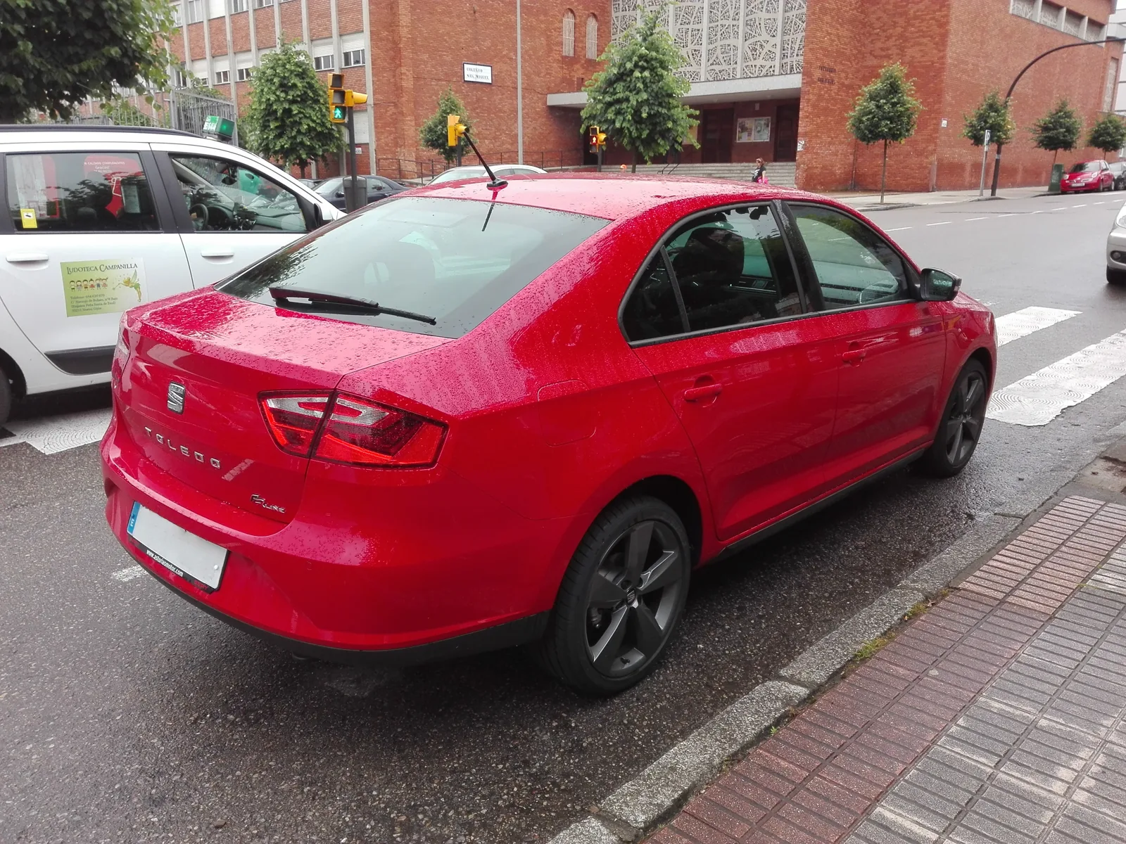 Seat Toledo IV FR Line, вид сзади