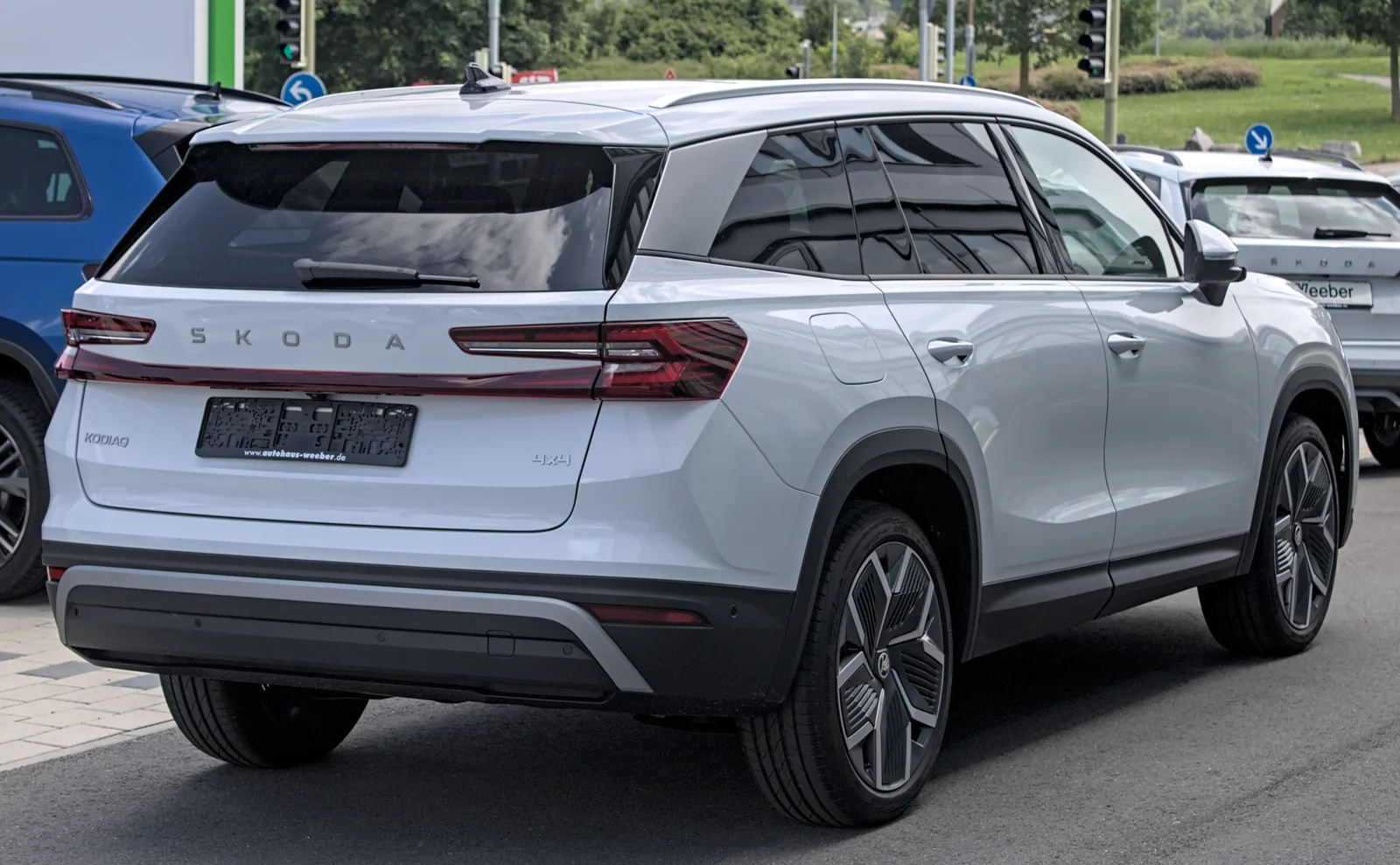 Škoda Kodiaq II 4×4, вид сзади