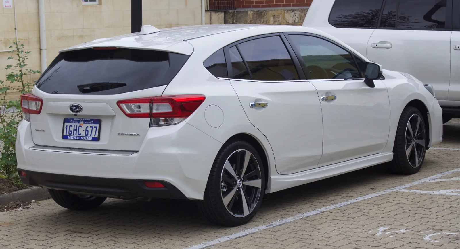 Subaru Impreza GT 2.0i-S, вид сзади