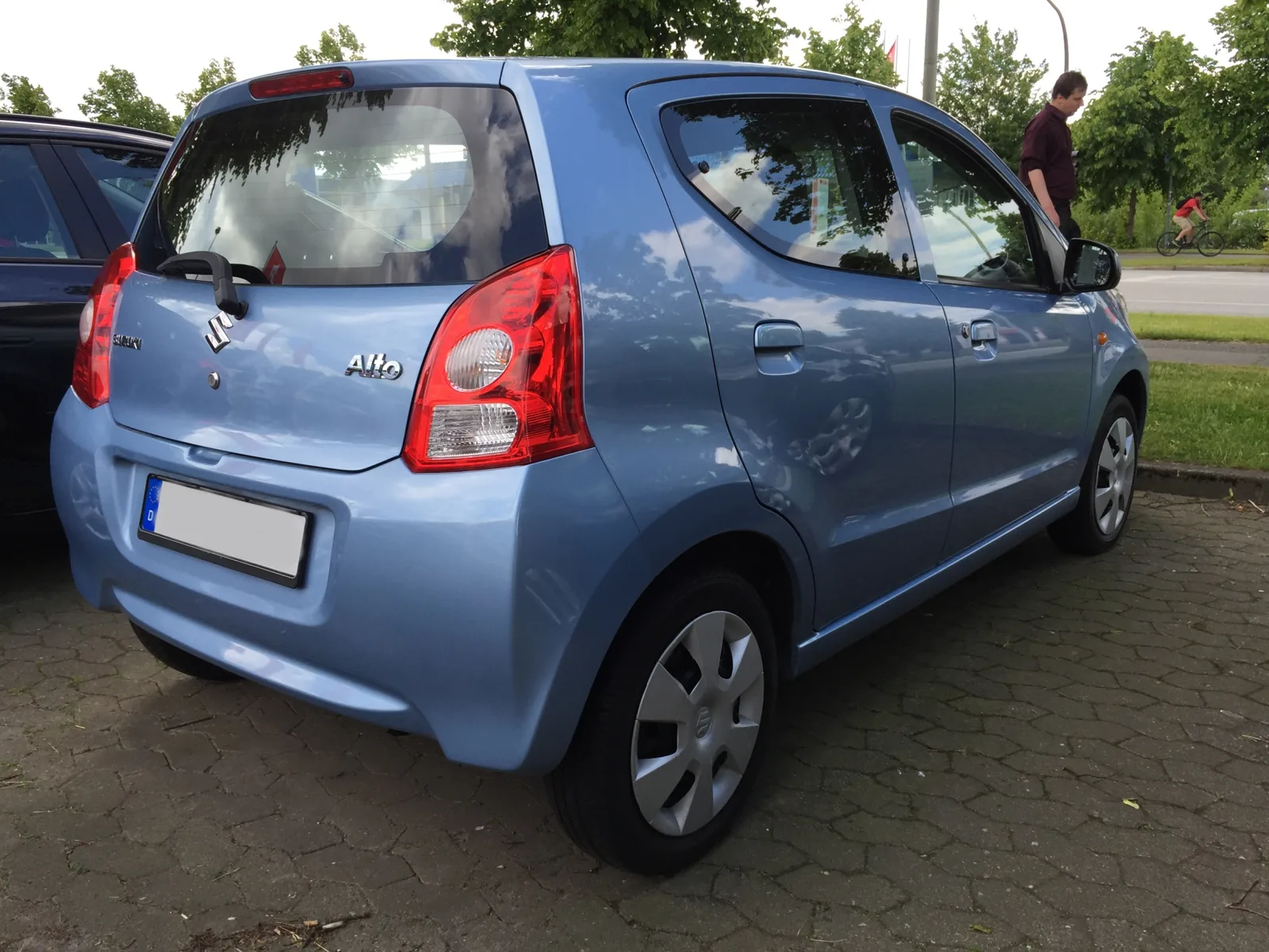 Европейский Suzuki Alto GF, вид сзади