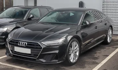 Audi A7 Sportback второго поколения, вид спереди