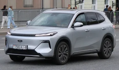 Belgee X80: вид спереди и сбоку, июнь 2026 года