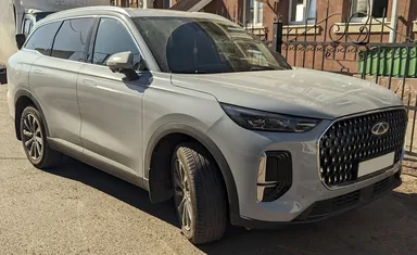 Chery Tiggo 9 экспортного семейства 2024 года, вид спереди