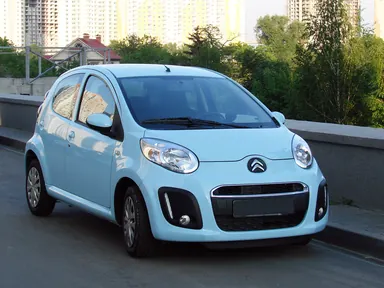 Пятидверный Citroën C1 I после обновления 2012 года